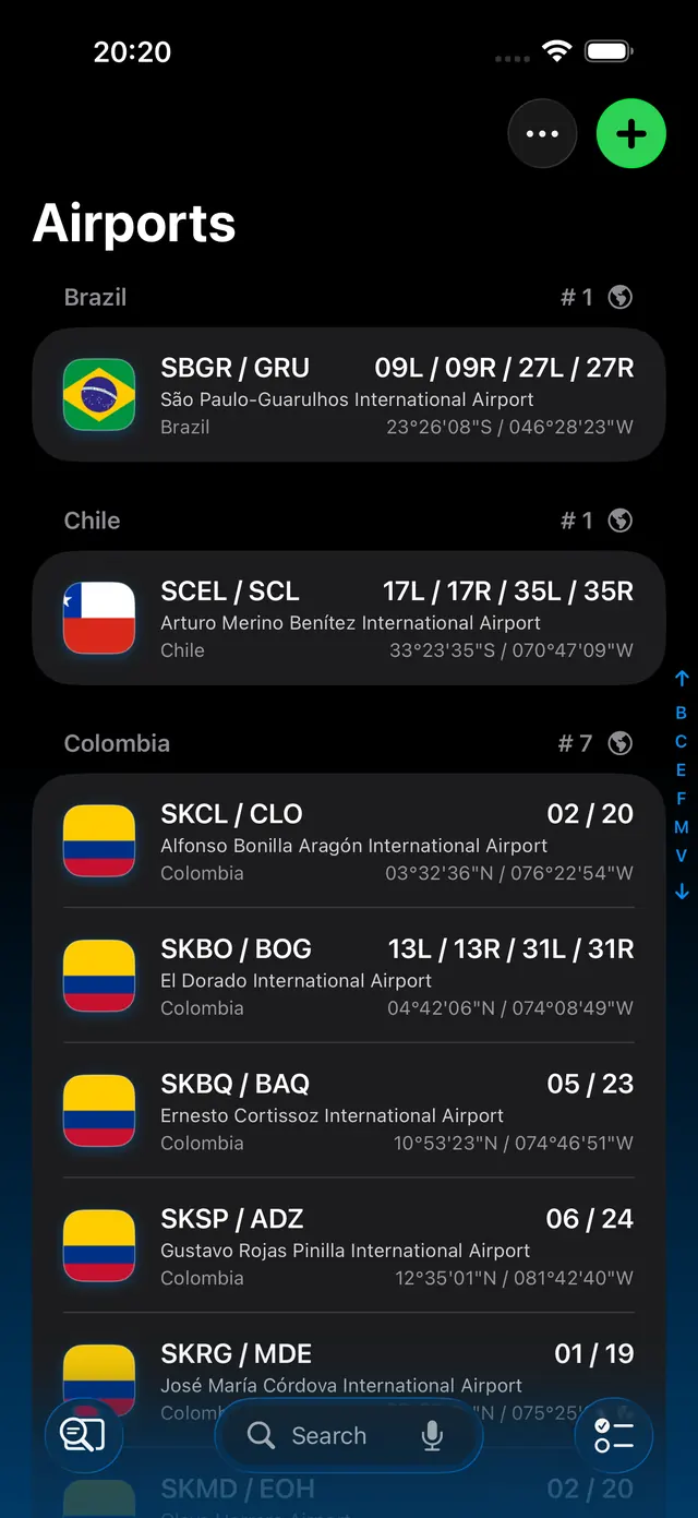 Airports — Logbook 365